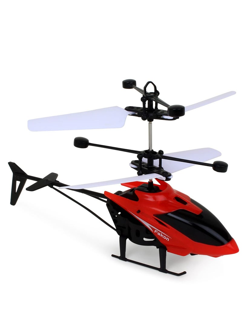 Hand Induction RC Helicopter With Cable And Remote-assorted  - Image 1