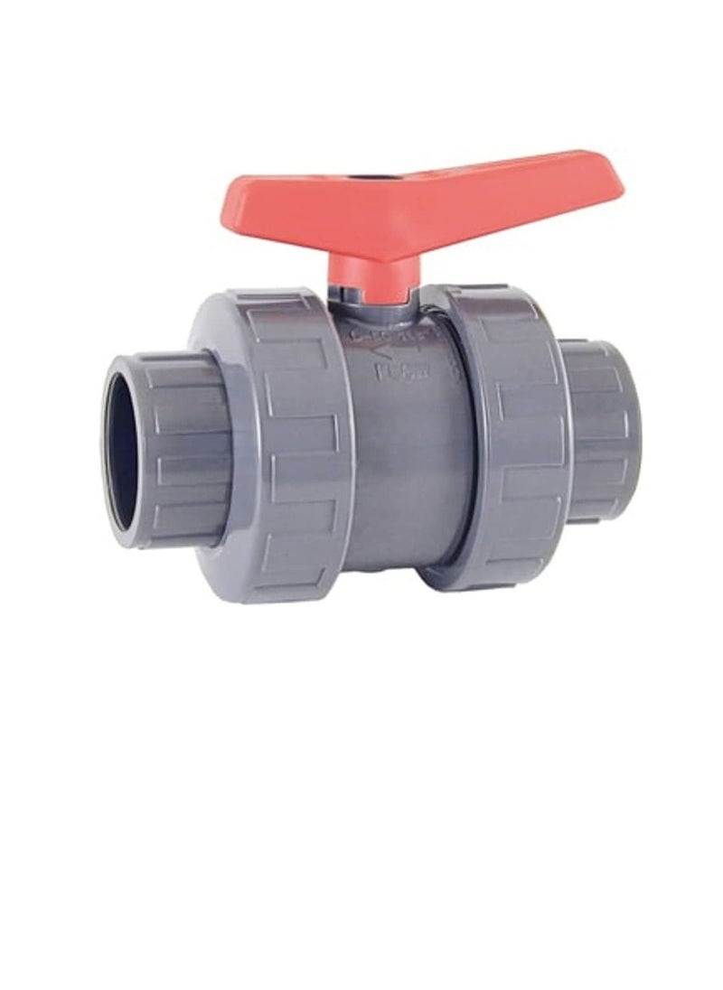 PVC Cepex PVC Heavy Duty Water Supply Pipe Fittings for Swimming Pool, Agriculture, Irrigation & Commercial Plumbing Use (1.1/4 Inch, Union Ball Valve (Anti Block))  - Image 3