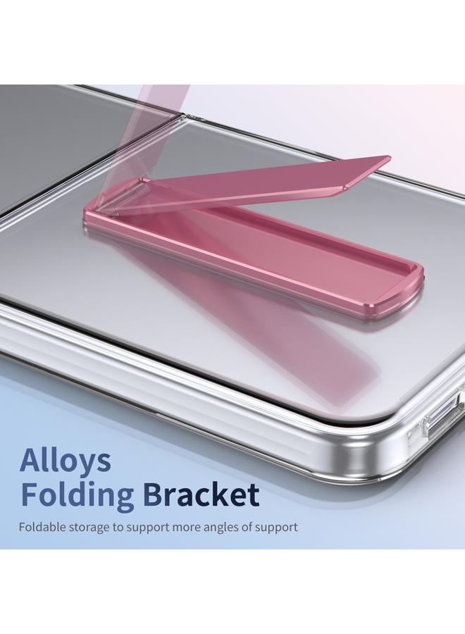 S-TOP Case For Samsung Galaxy Z Flip4 Ice-Cold Holder PC Hybrid TPU Phone Case - Image 4