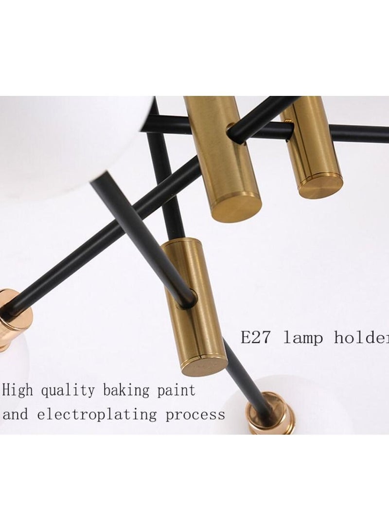 سبوتنيك الثريا الصناعية شبه فلوش جبل قلادة مصباح السقف الحديثة لاعبا اساسيا للمطبخ غرفة نوم الطعام، دون المصابيح - Image 5