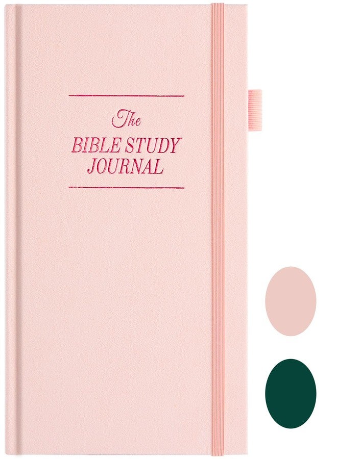 JUBTIC Bible Study Journal - Prayer Journal for Woman Church Notes Notebook - Sermon/Scripture/Bible Notebooks for Note Taking,Christian Gifts for Graduation, Baptism & Church (5.6 * 8.5") Pink - Image 1