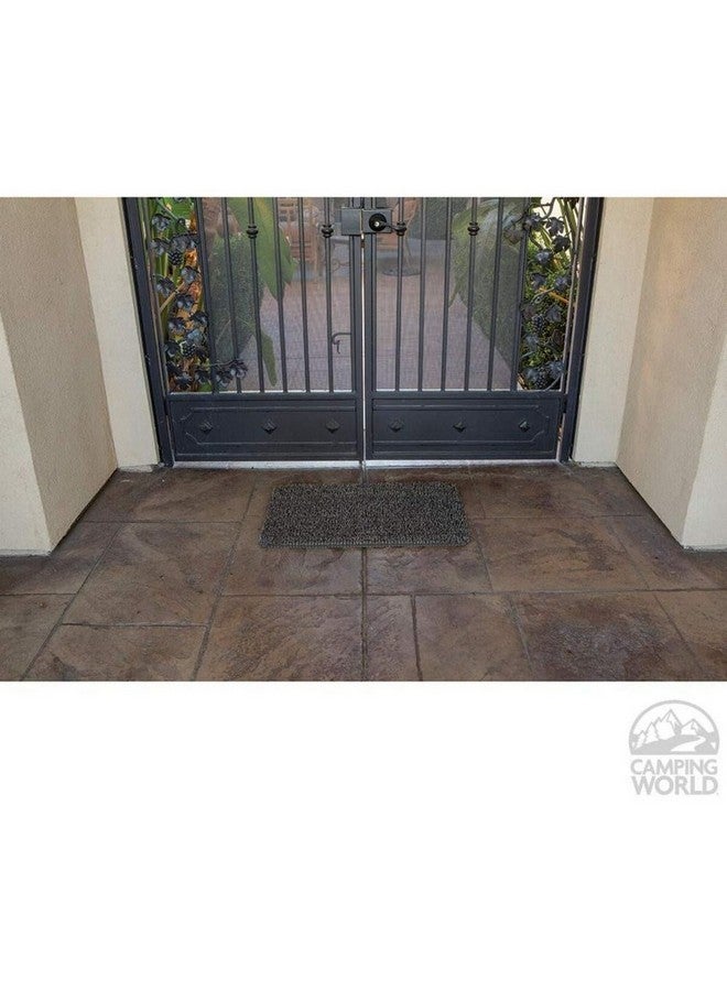 Grassworx Clean Machine Flair Rectangular Scraper Doormat Taupe 18 x 30 Inch 10372031 - Image 3