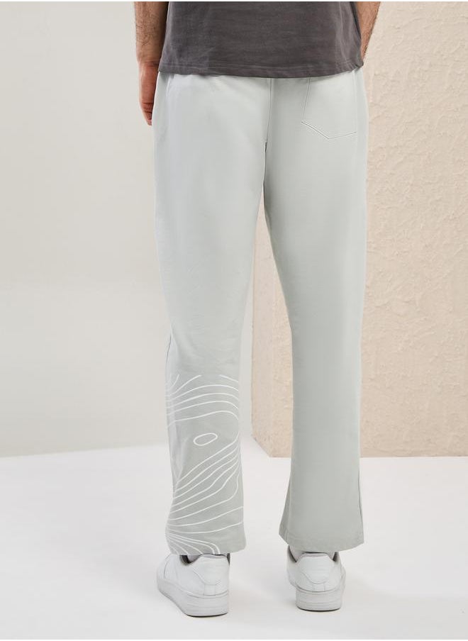 Styli Styli Dune Runner Placement Print Relaxed Fit Joggers  - Image 4