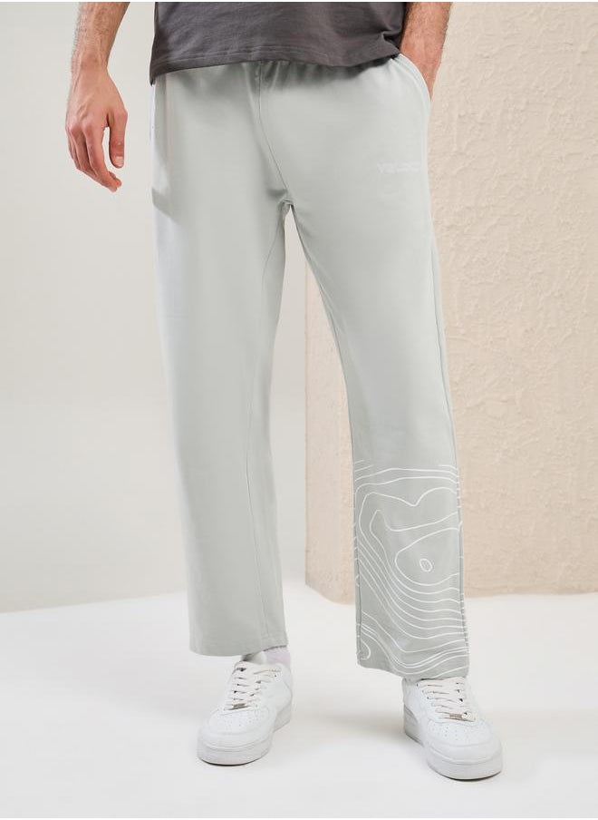 Styli Styli Dune Runner Placement Print Relaxed Fit Joggers  - Image 2