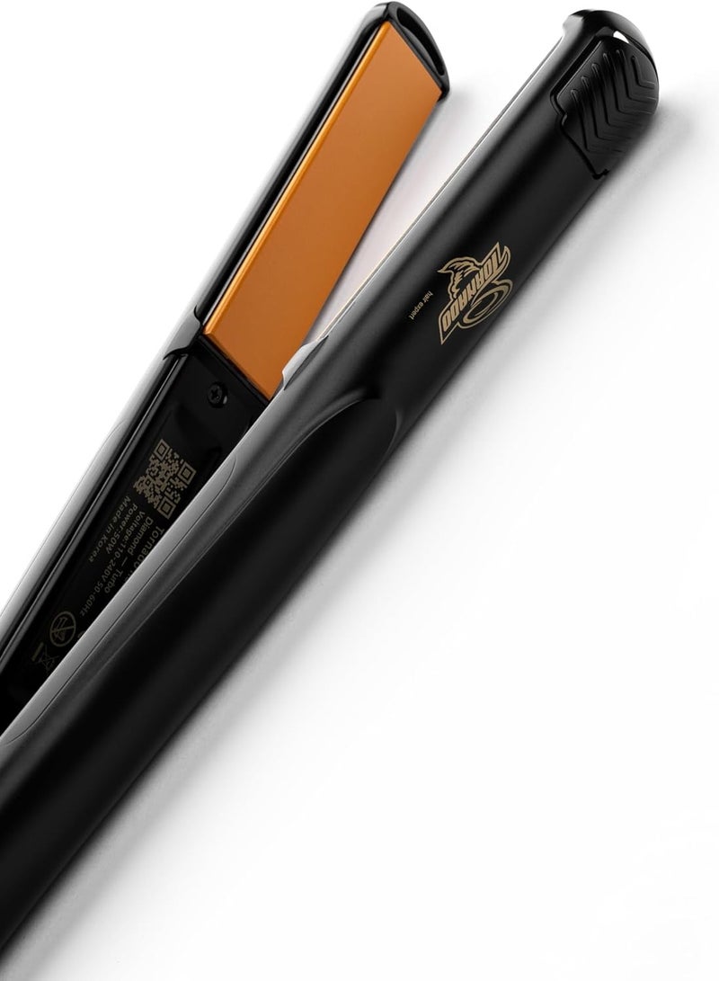 Tornado Gold Digital Hair Straightener Original 2025 - Made in Korea, Fast Heating, with Glove and Complete Accessories - Image 5