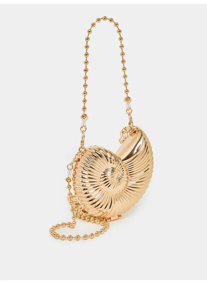 Styli Styli Snail Crossbody Bag with Chain Strap