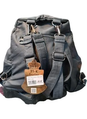 برشلونة Wash Leather Women's Shoulder and Backpack Bag