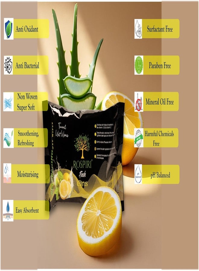 ROSPIRI Face Wet Wipes - Image 3