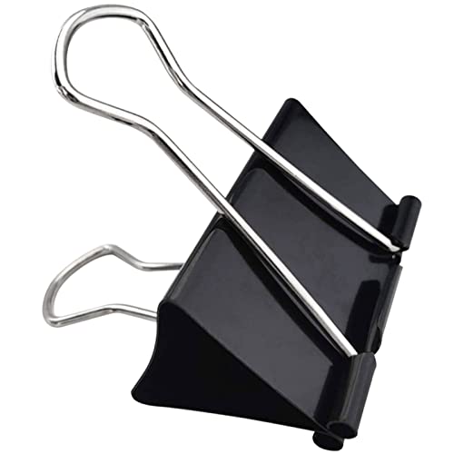 Aellabus Extra Large Binder Clips 2.4 Inch (36 Pack), Upgrade Giant Binder Clips Big Paper Clips Clamps for Office and Home Supplies, Black by Aellabus - Image 1