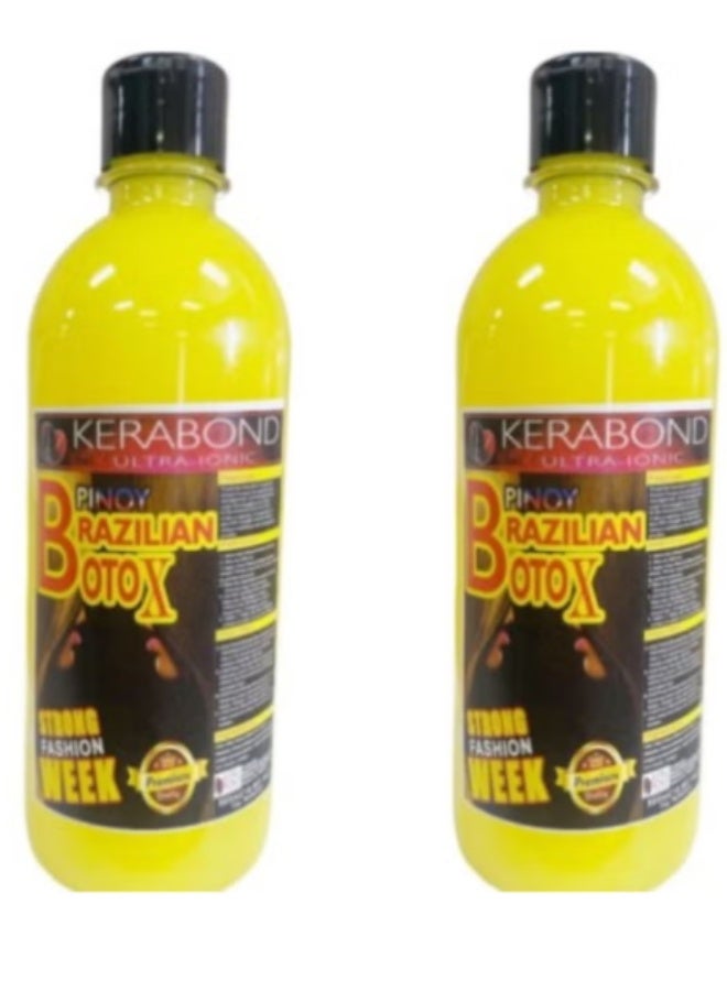 Kerabond Brazilian Botox Strong 500ml x 2 Bottles