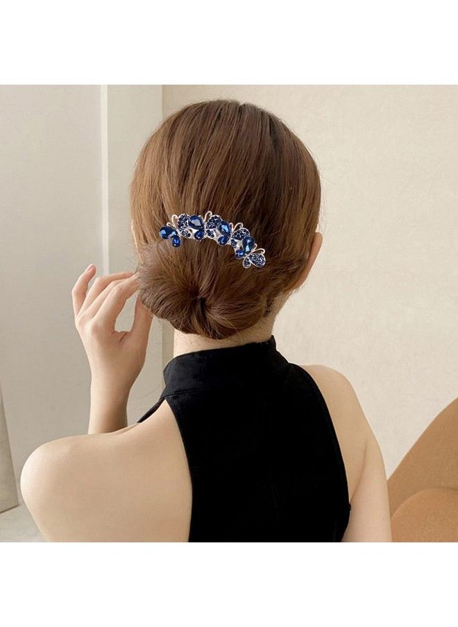 Sankuwen Flower Rhinestones Hair Combs Accessoriesperfect Mother  - Image 5