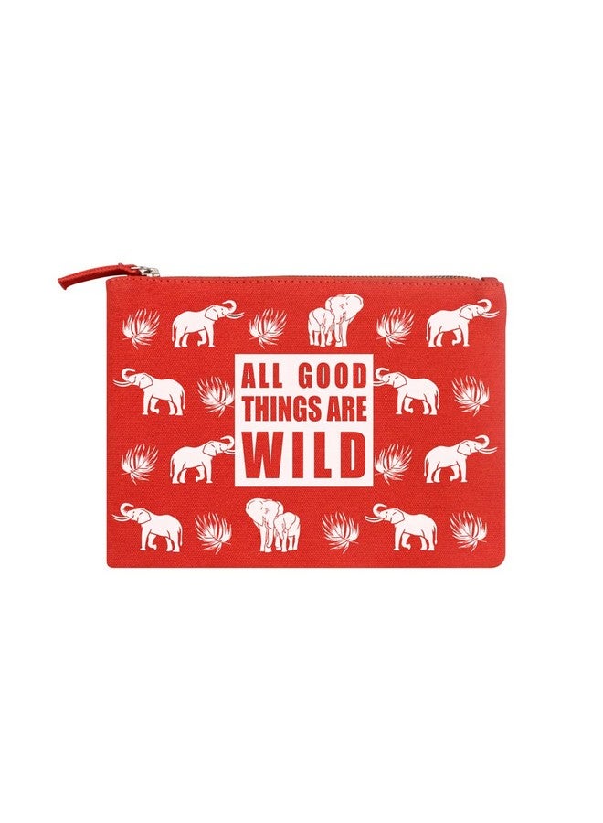 Colorbar Co Earth The Trumpet Flat Pouch Autumn Orange - Image 1