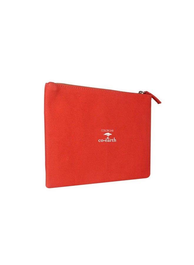 Colorbar Co Earth The Trumpet Flat Pouch Autumn Orange - Image 2