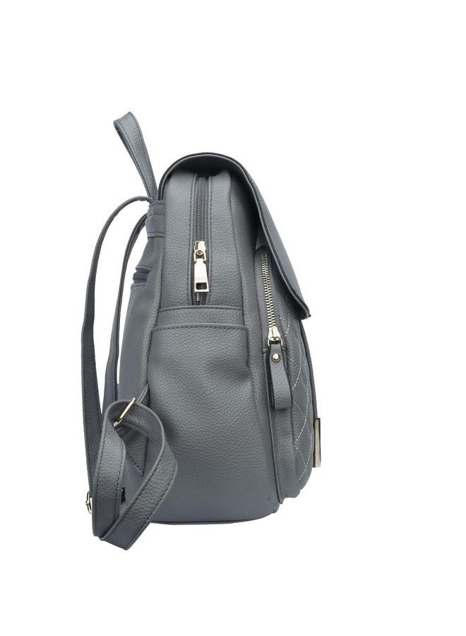 Alice New Artistic National Style Oxford Large Capacity Girl Women's stylish Backpack under 500 (grey) - Image 3