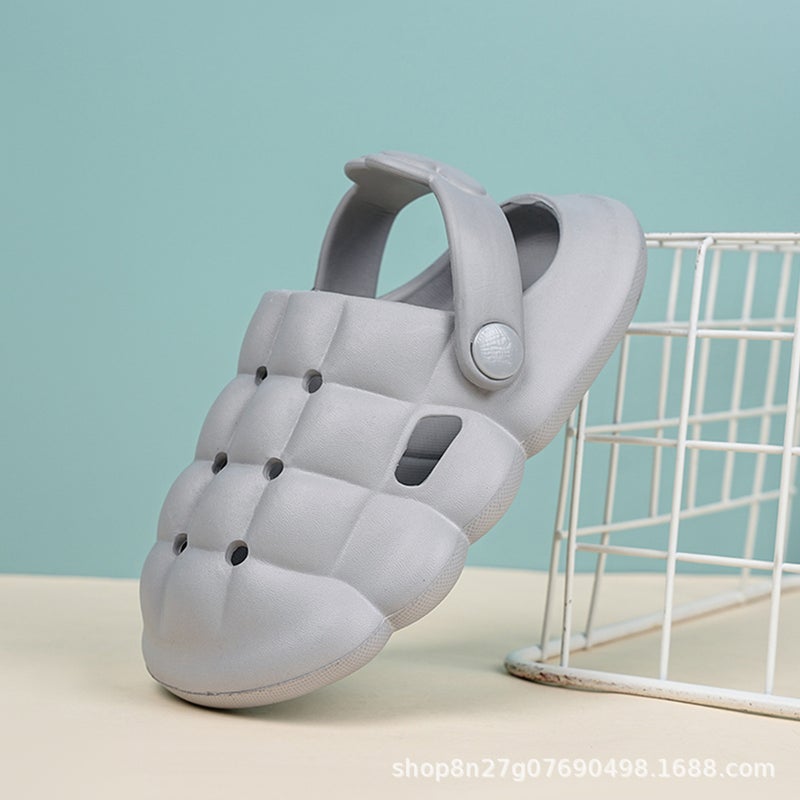 Fashion Little Boy Little Girl Outdoor Hole Shoes Non-Slip Wear-Resistant Soft Bottom Beach Shoes Children'S Slippers - Image 5