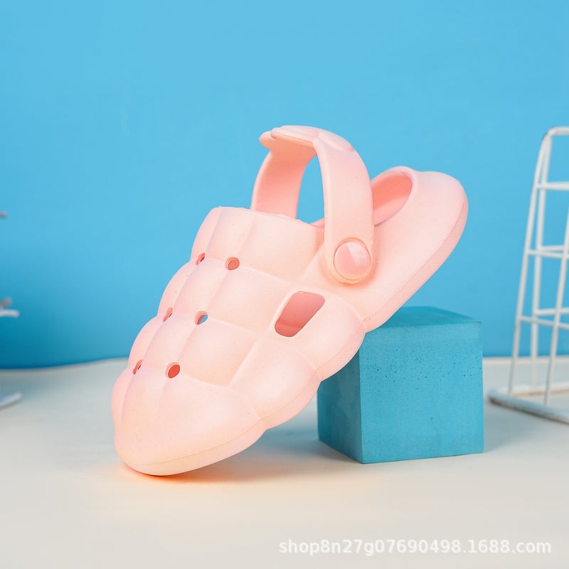 Fashion Little Boy Little Girl Outdoor Hole Shoes Non-Slip Wear-Resistant Soft Bottom Beach Shoes Children'S Slippers - Image 3