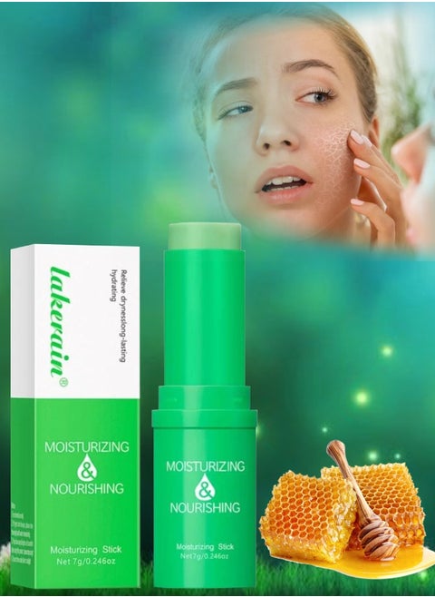 Moisturizing and Nourishing Cream Stick Multi Balm Facial Moisturizer Stick Balm Under Eye Cream Face Balm Stick for Hydrating and Smoothing Dry Skin Moisturizing Day and Night Stick