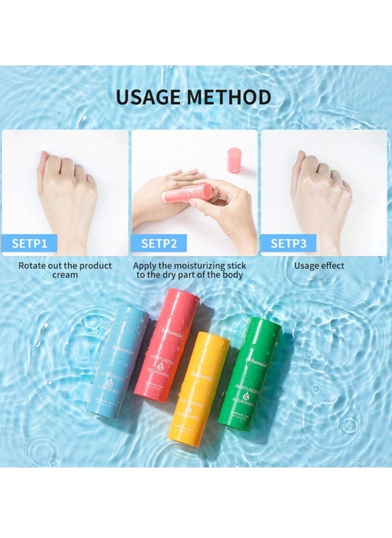 Moisturizing and Nourishing Cream Stick Multi Balm Facial Moisturizer Stick Balm Under Eye Cream Face Balm Stick for Hydrating and Smoothing Dry Skin Moisturizing Day and Night Stick