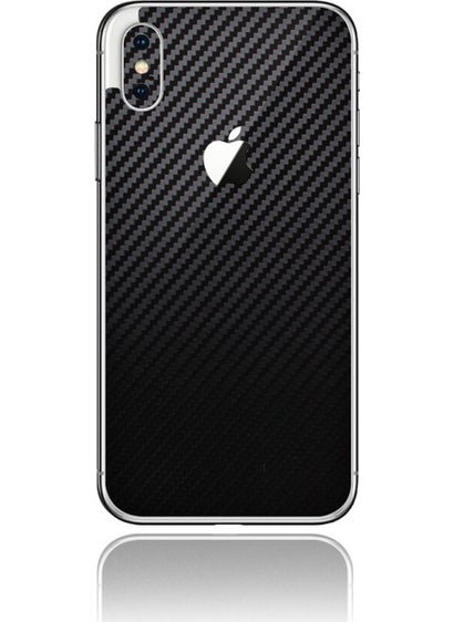 IPG Apple iPhone X (Black Carbon Fiber) Back Protection  - Image 1