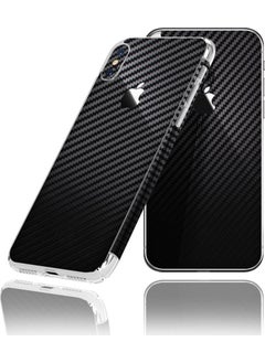 IPG Apple iPhone X (Black Carbon Fiber) Back Protection  - Image 2