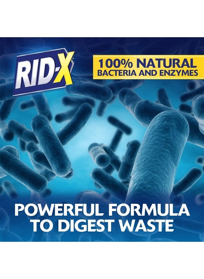 Rid-X Septic System Treatment, Septic Tank Treatment, 3-Monthly Supply Dual Action Septi-Pacs - 3.2 oz - Image 4