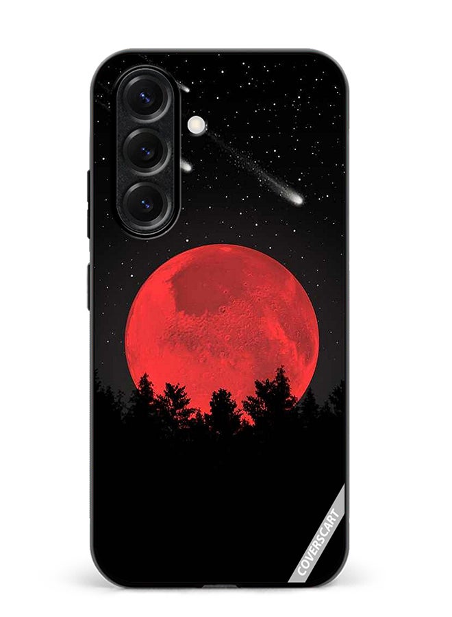 VR CREATIVE Protective Case Cover For Samsung Galaxy S25 Plus Bloody Moon Design Multicolour