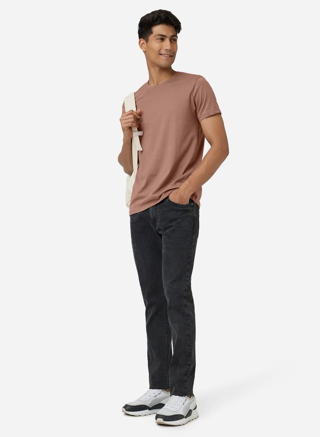 XYXX Combed Cotton Regular Fit T-Shirt by Styli - Image 4