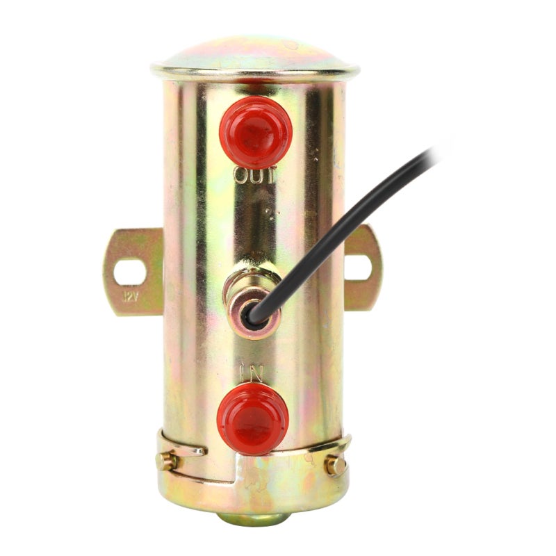 Electronic Fuel Pump Diesel 12V Steel Copper Construction Anti-Siphon Valve - High Performance Stable Oil Supply Pump for Commercial Vehicles - Image 2