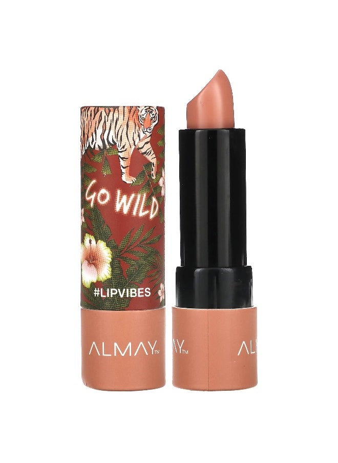 Almay Almay, Lip Vibes Lipstick, 120 Go Wild, 0.14 oz (4 g)  - Image 1