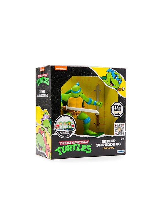 Teenage Mutant Ninja Turtles - Tmnt Rip Cord Sewer Shredders - Raphael assorted - Image 1