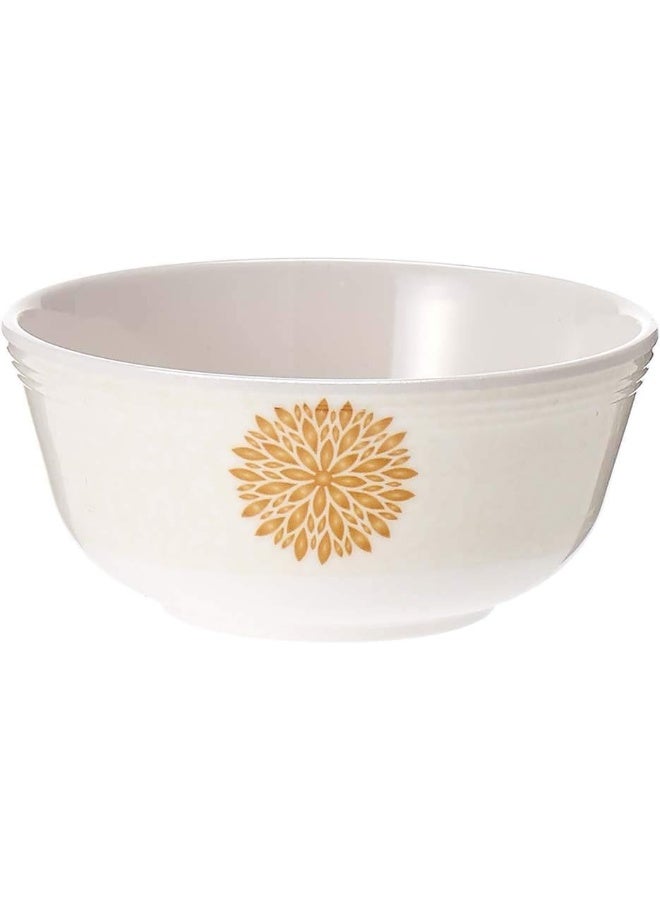 Servewell Servewell Melamine Katori Golden Leaves 9.5 cm  - Image 1