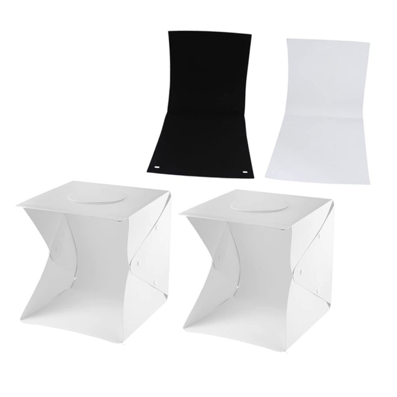 Portable Photography Light Box Kit with LED Lights for All Levels of Photographers 12 Inch - Image 2