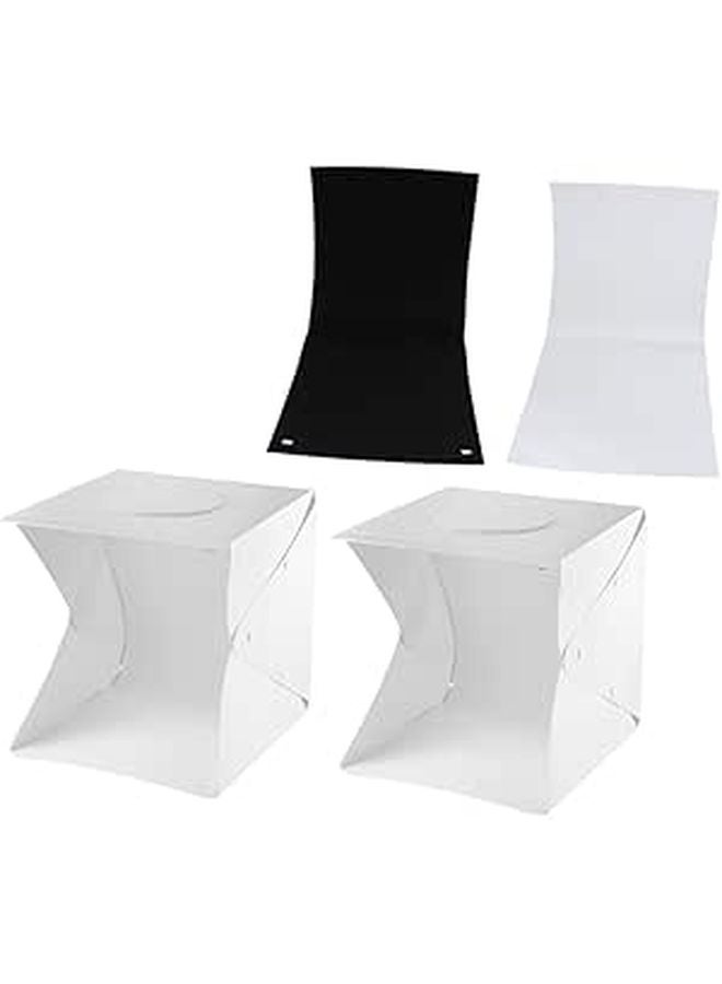 Portable Photography Light Box Kit with LED Lights for All Levels of Photographers 12 Inch - Image 1