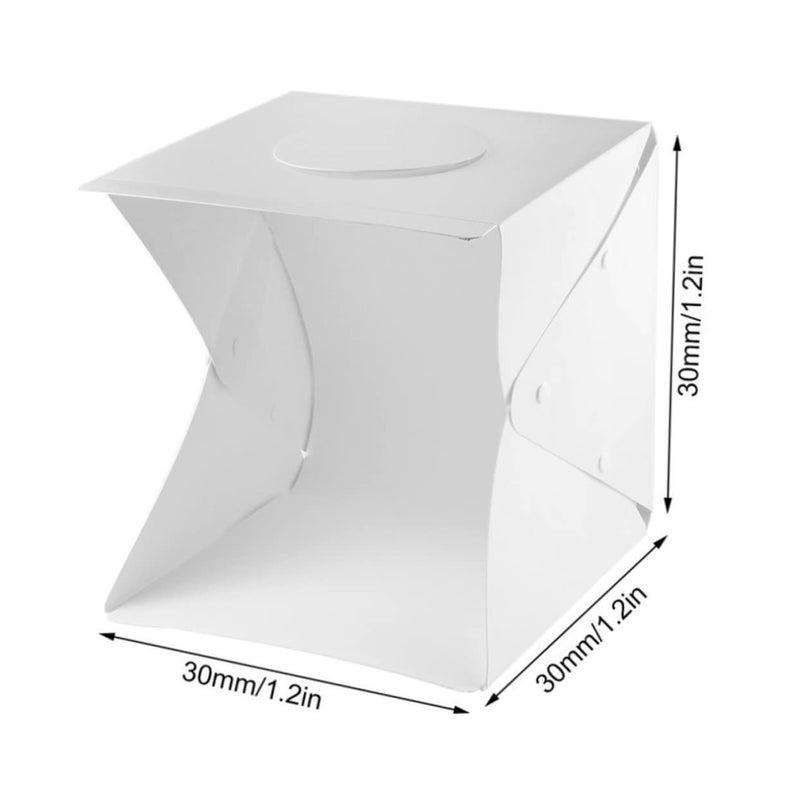 Portable Photography Light Box Kit with LED Lights for All Levels of Photographers 12 Inch - Image 3