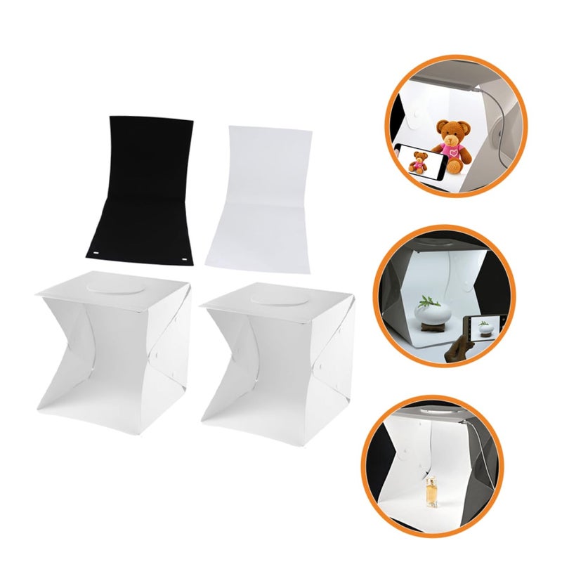 Portable Photography Light Box Kit with LED Lights for All Levels of Photographers 12 Inch - Image 5