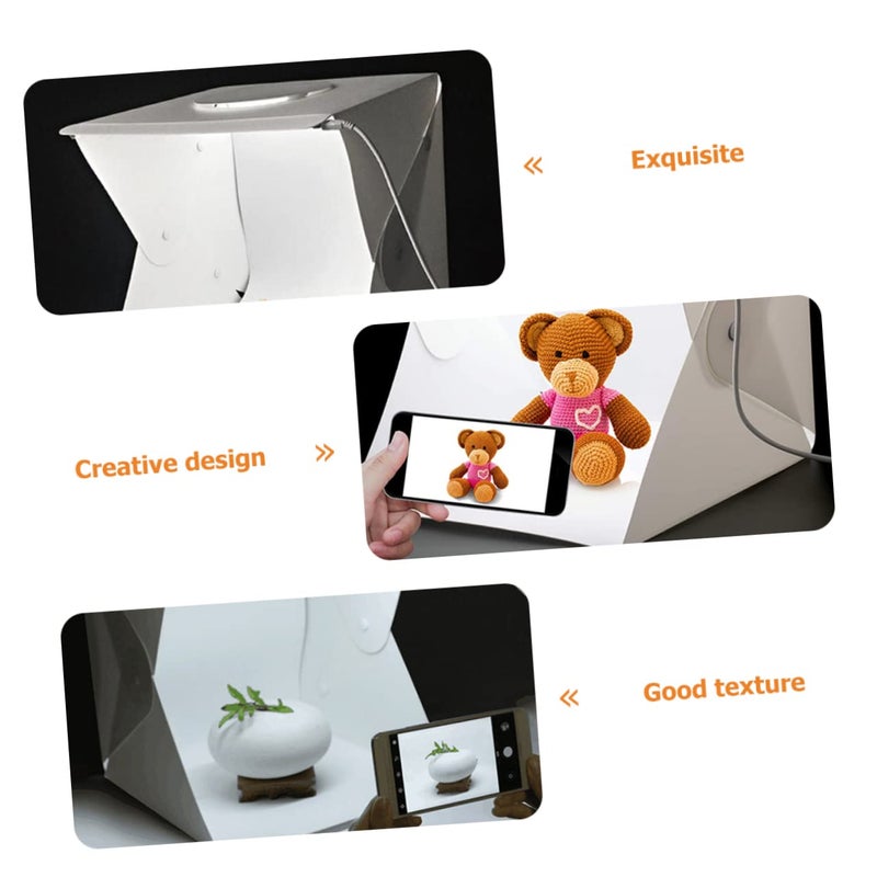 Portable Photography Light Box Kit with LED Lights for All Levels of Photographers 12 Inch - Image 4