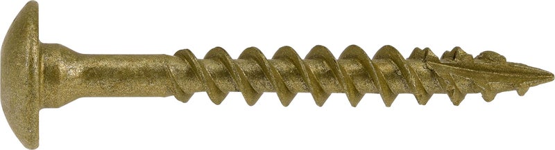 Power Pro 47873 Lag Screws, 1/4" x 2", Star Drive Construction Lag Screws, Rust Resistant, Ceramic Coated Bronze, 5lb Tub, 250 pcs - Image 2