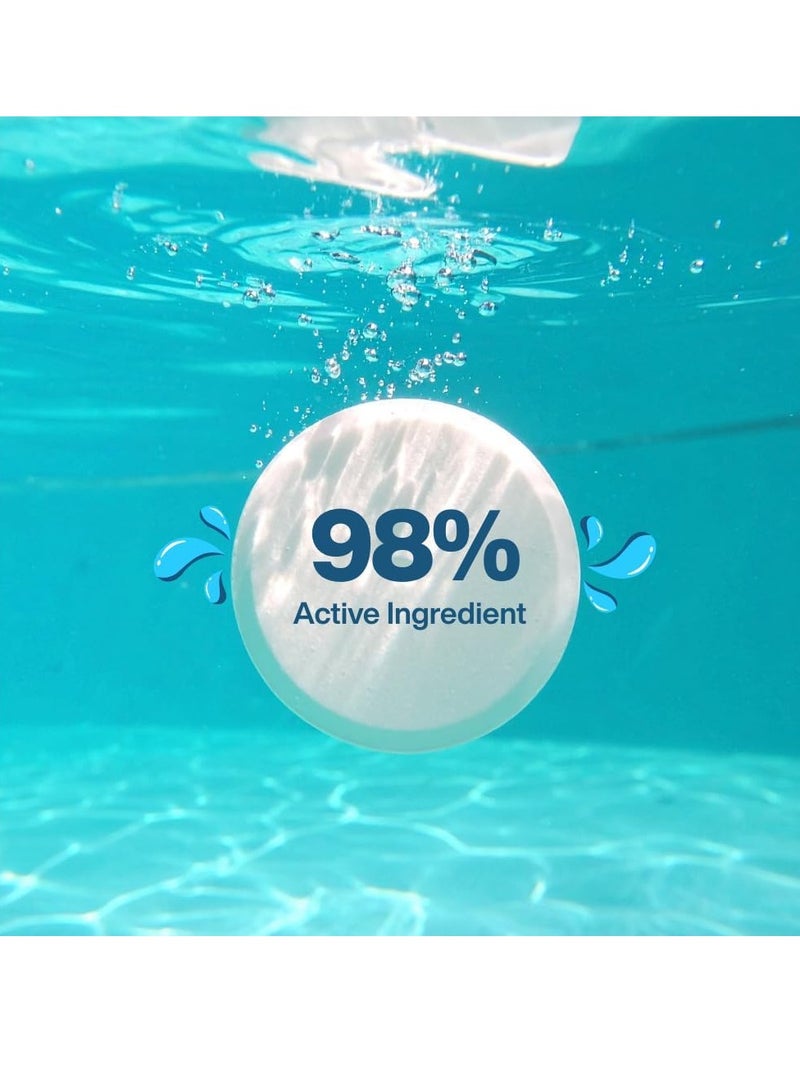 Trioxi Bromine Tablets for Hot Tubs, Spas & Pools – Long-Lasting Water Sanitizer & Algae Control – Spa Disinfectant for Clean, Clear Water - Image 4