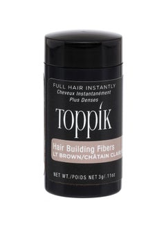 Toppik Hair Building Fibers Light Brown - 3grm  - Image 1