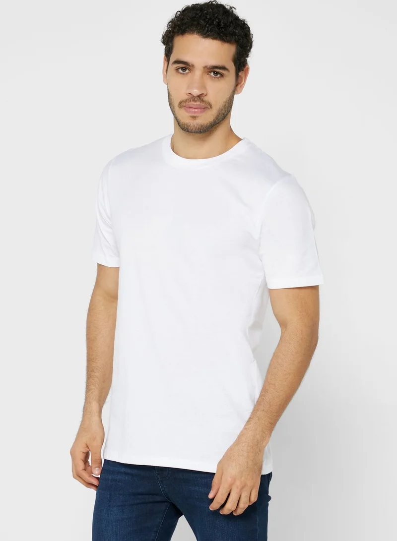 Seventy Five Basics 5 Pack Essential Crew Neck T-Shirts