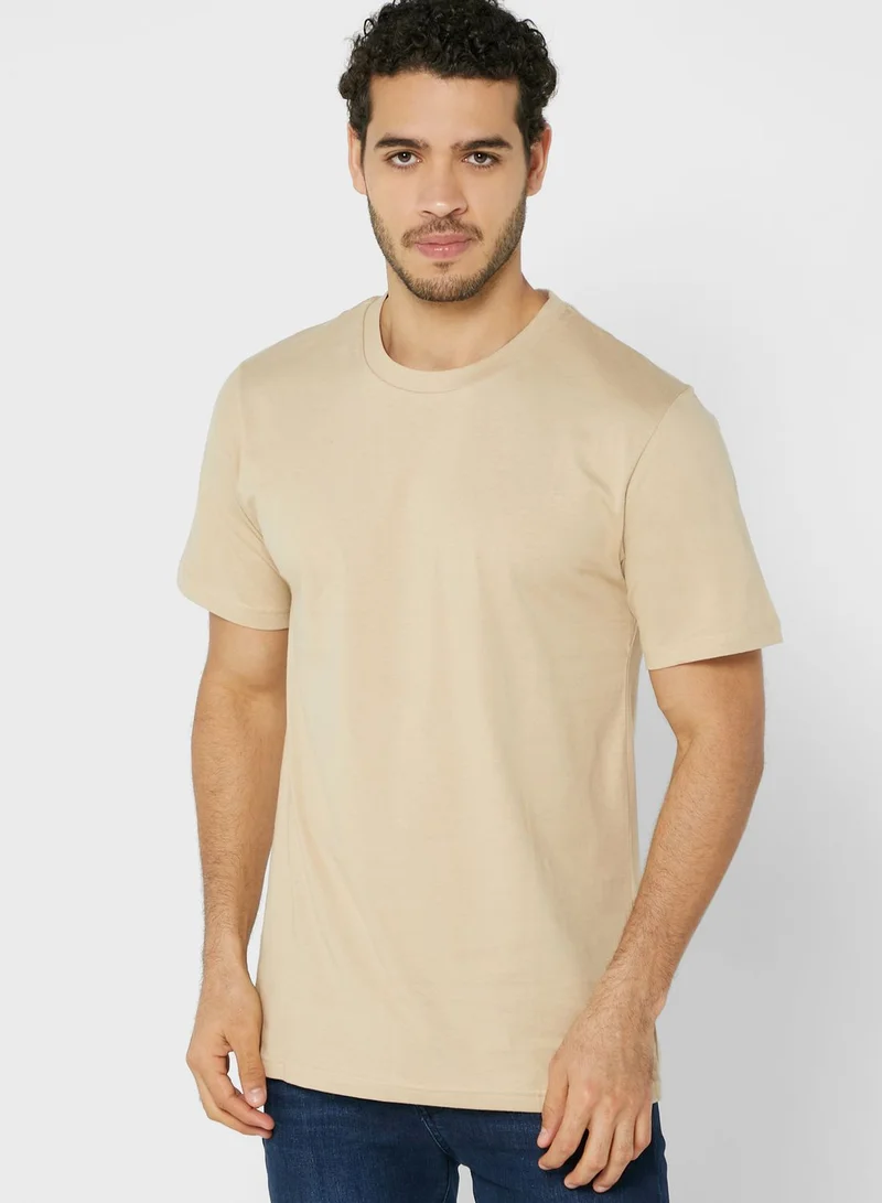 Seventy Five Basics 5 Pack Essential Crew Neck T-Shirts