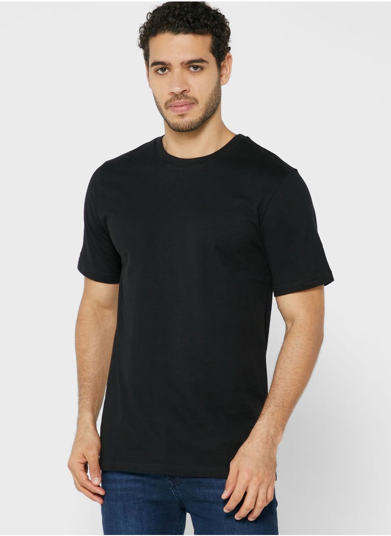 Seventy Five Basics - 5 Pack Essential Crew Neck T-Shirts - Image 1