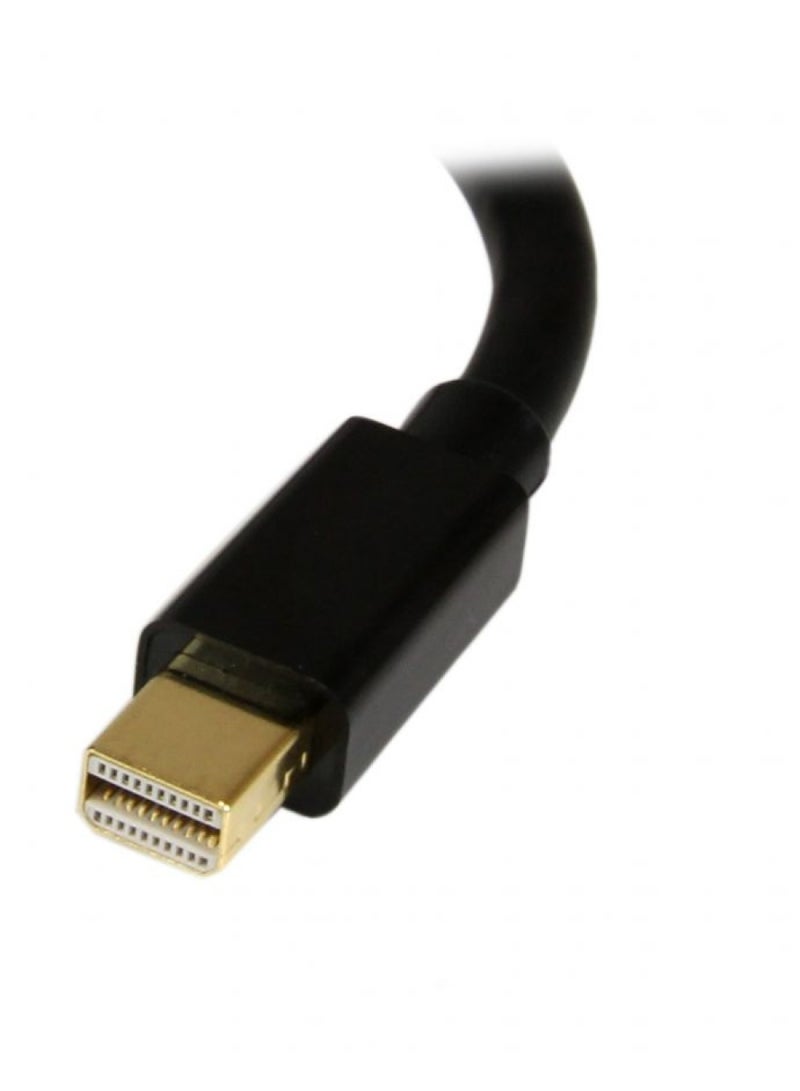 StarTech.com Mini DisplayPort to DisplayPort Adapter - 4K x 2K UHD Video - Mini DP to DP Converter - Mini DisplayPort to DisplayPort 1.2 Adapter - mDP PC/Computer to DP Monitor/Display (MDP2DPMF6IN) - Image 4