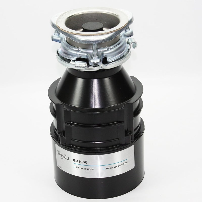 Whirlpool GC1000XE 13 hp in Sink Disposer Black - Image 4
