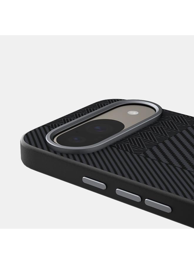 S-TOP Case For Google Pixel 9 / 9 Pro ABEEL 6D Micro Relief MagSafe Magnetic Phone Case - Image 5