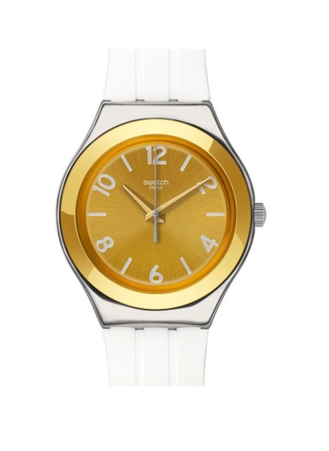 Unisex Sistem Meche Quartz Movement Water Resistant Wrist Watch - 43 Mm
