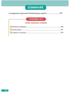 Objectif BAC Tle Ma compil' de spécialités Maths et Physique-Chimie: + Grand Oral + option Maths expertes  - Image 4