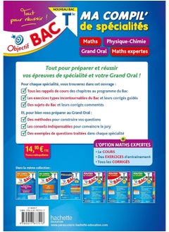 Objectif BAC Tle Ma compil' de spécialités Maths et Physique-Chimie: + Grand Oral + option Maths expertes  - Image 5