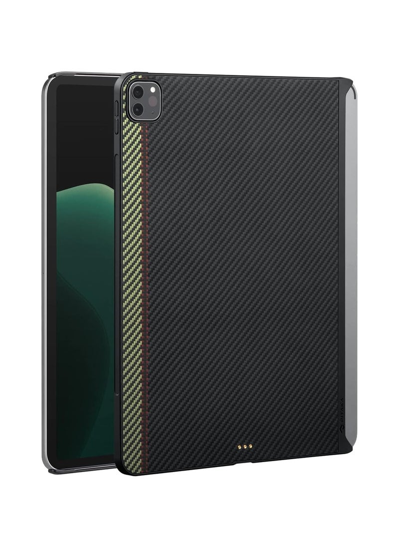 PITAKA - PITAKA 2021 iPad Pro 11 Inch Case 3rd Generation [Fusion Weaving MagEZ Case 2] Ultra Thin Aramid Fiber Magnetic Case Magic Keyboard Compatible Case, Works with MagEZ Stand & MagEZ Folio, Overture - Image 1
