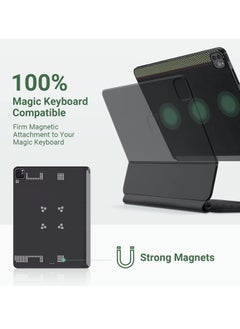 PITAKA PITAKA 2021 iPad Pro 11 Inch Case 3rd Generation [Fusion Weaving MagEZ Case 2] Ultra Thin Aramid Fiber Magnetic Case Magic Keyboard Compatible Case, Works with MagEZ Stand & MagEZ Folio, Overture  - Image 3